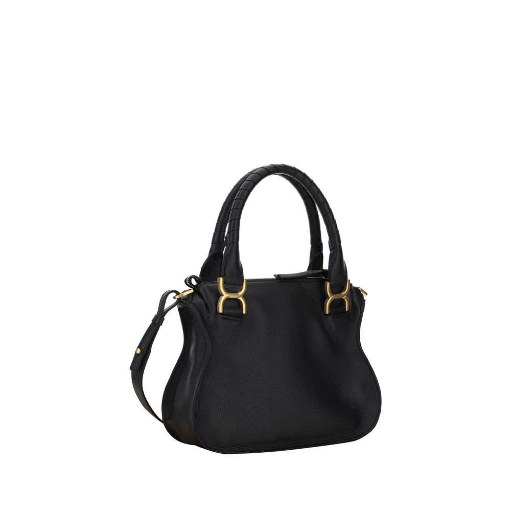 ChloƩ Black Calf Leather Bos Taurus Handbag - Image 3