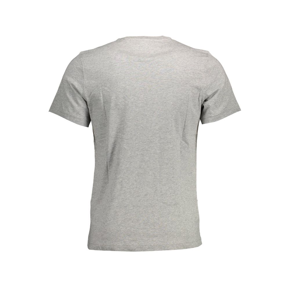 Tommy Hilfiger Grigio Cotton Men T-Shirt - Image 2