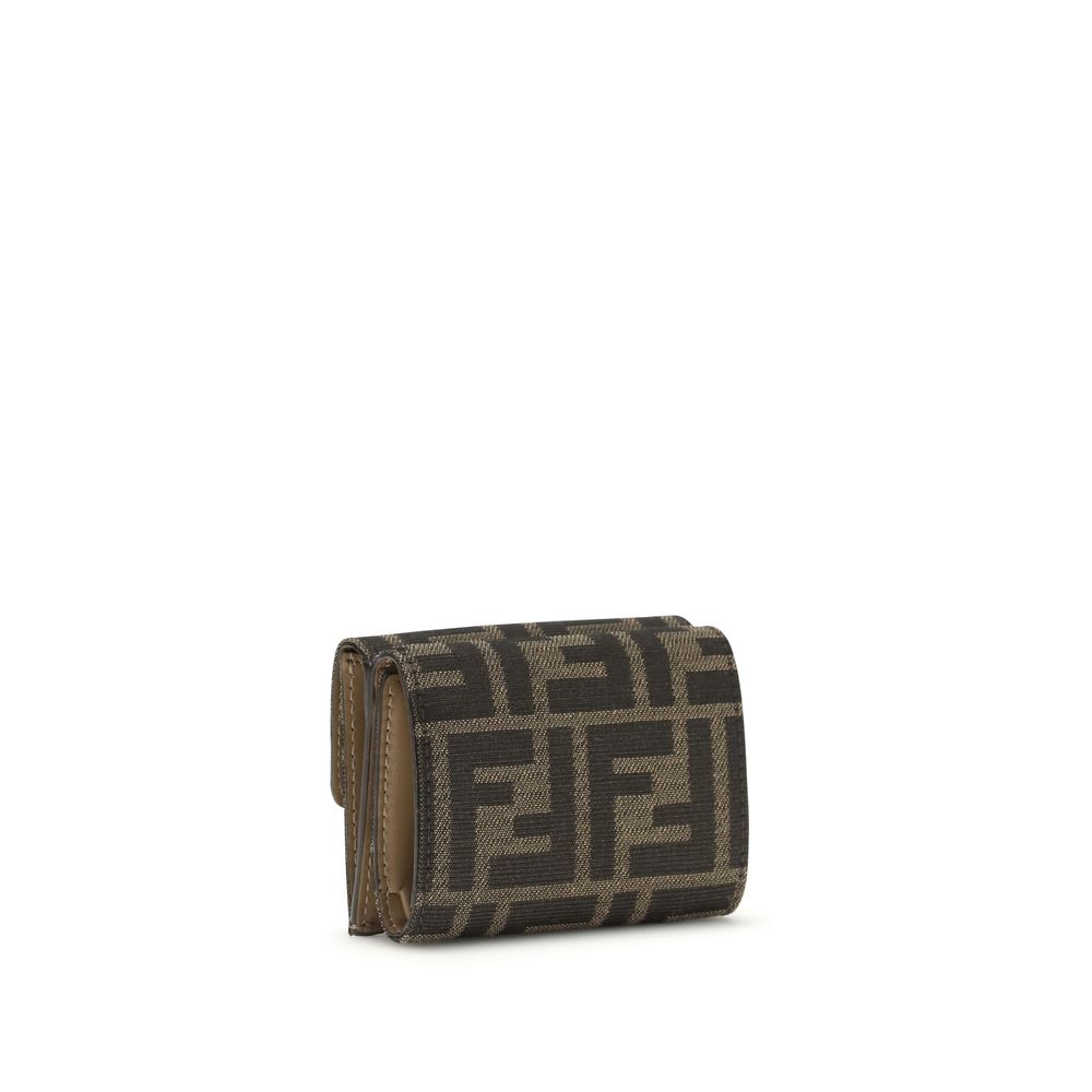 Fendi Brown Fabric Wallet - Image 2