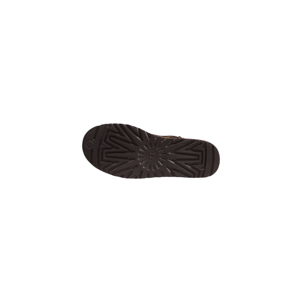 UGG Brown Suede Leather Ankle Boots - Image 5