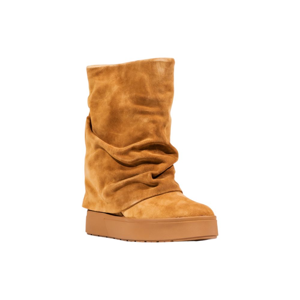 Guess Beige Suede Leather Ankle Boots - Image 2