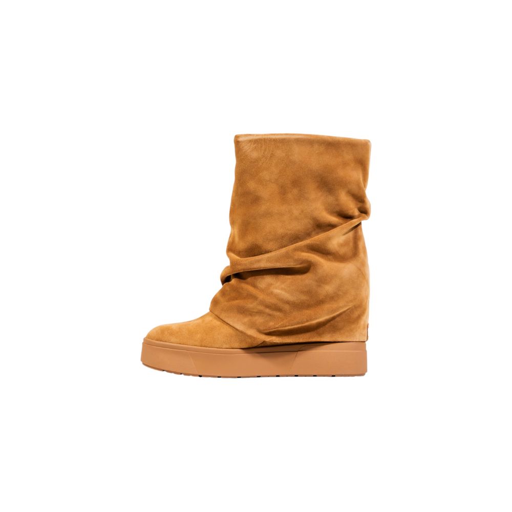 Guess Beige Suede Leather Ankle Boots - Image 3