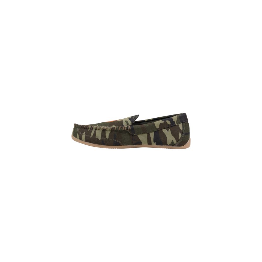 Ralph Lauren Green Textile Slippers - Image 3