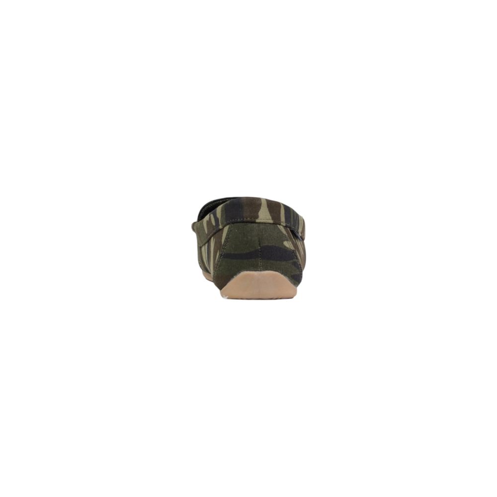 Ralph Lauren Green Textile Slippers - Image 4