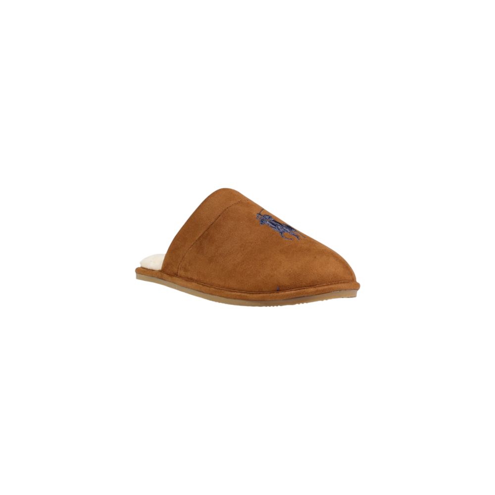 Ralph Lauren Brown Textile Slippers - Image 2