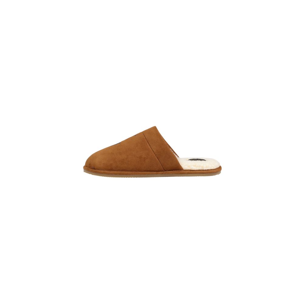 Ralph Lauren Brown Textile Slippers - Image 3