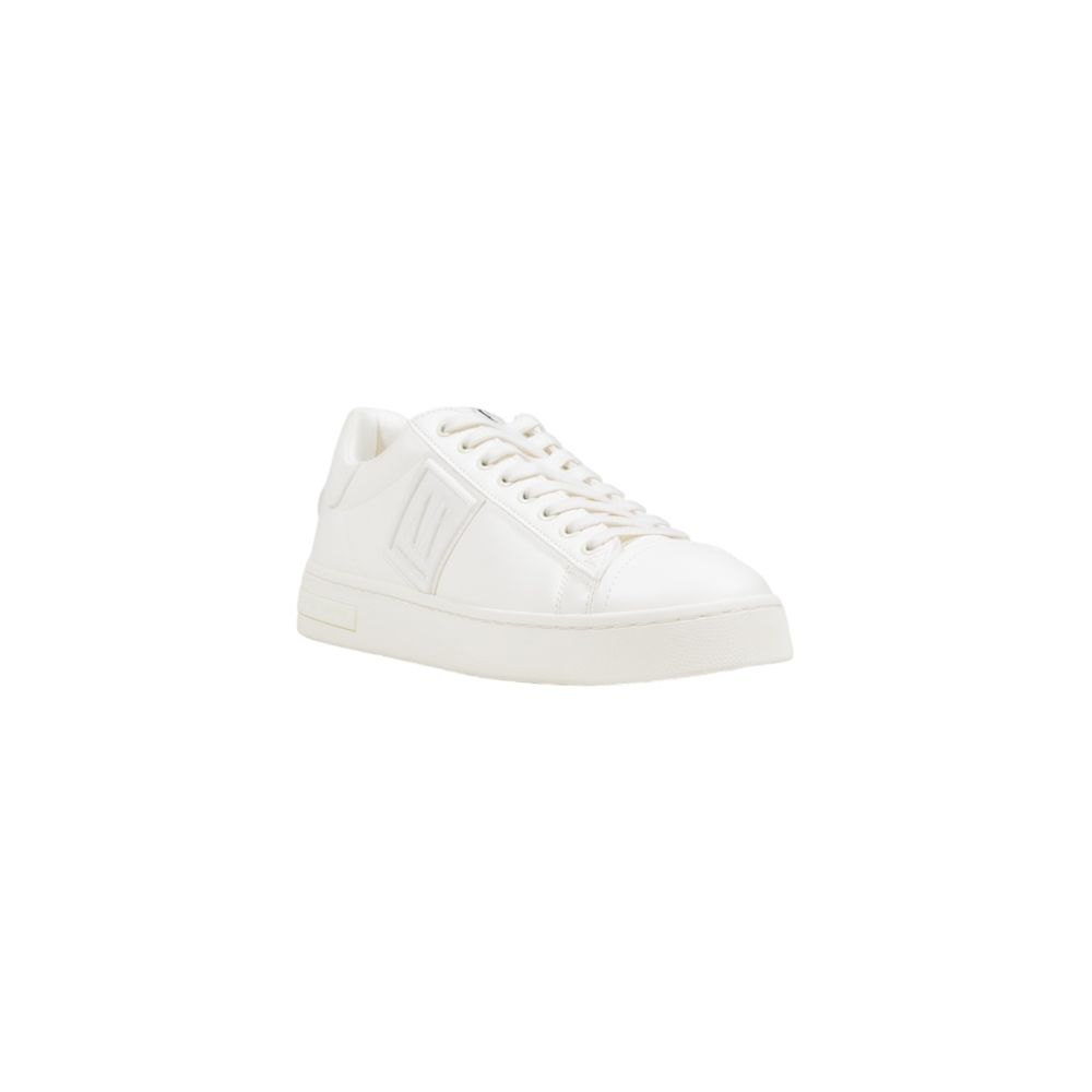 Armani Exchange White Polyester Low Top Sneakers - Image 2