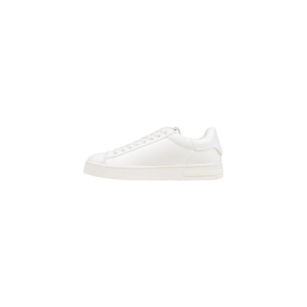 Armani Exchange White Polyester Low Top Sneakers - Image 3