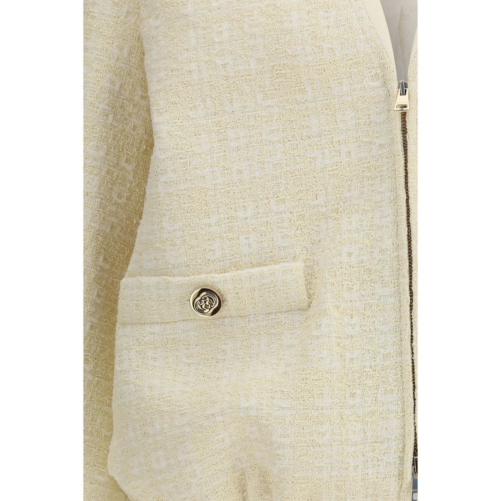 Gucci Beige Cotton Bomber - Image 3