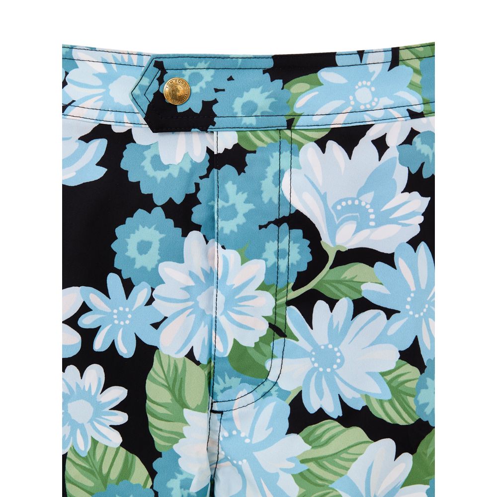 Tom Ford Blue Polyamide Swim Shorts - Image 4