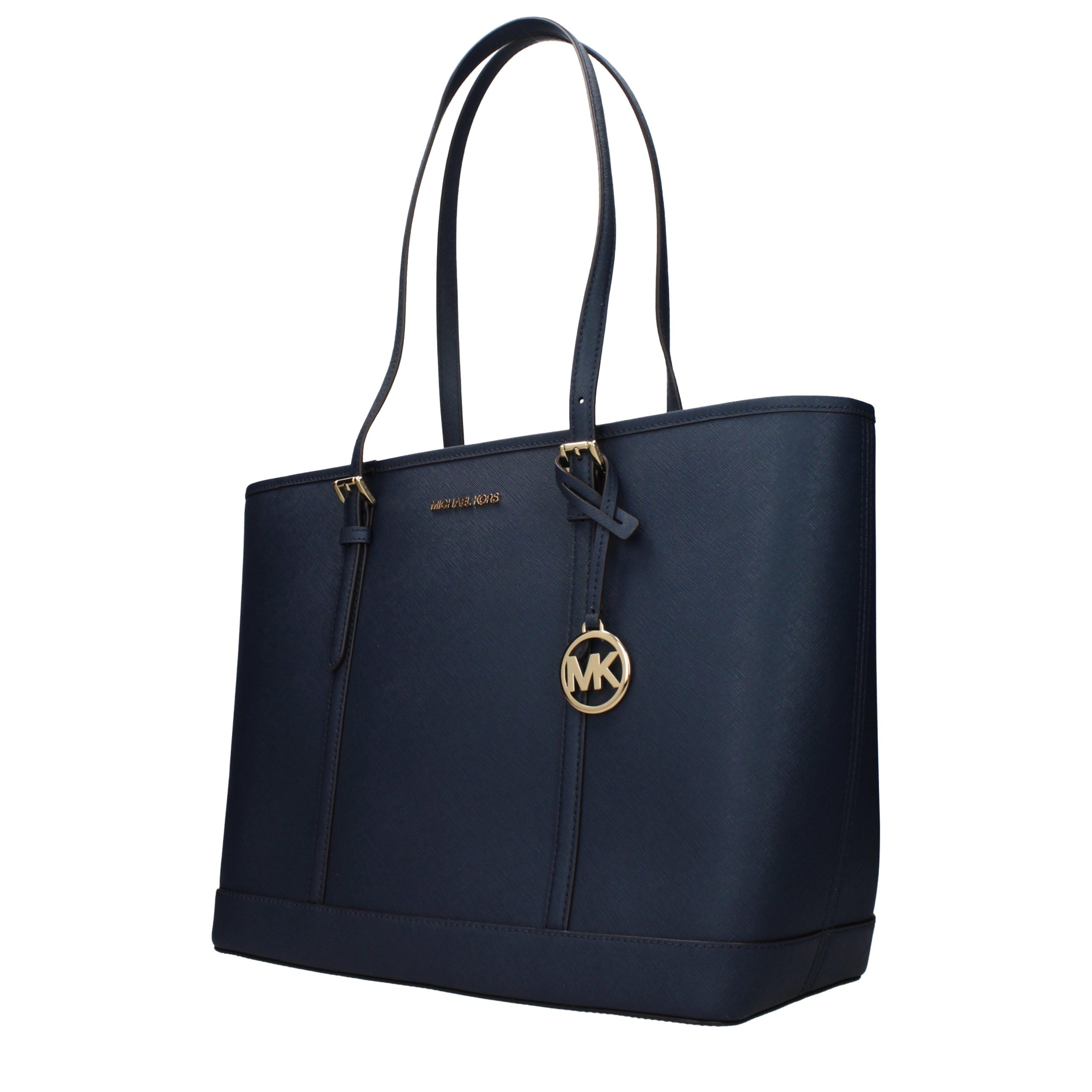 Michael Kors Blue Leather Shoulder Bag - Image 2