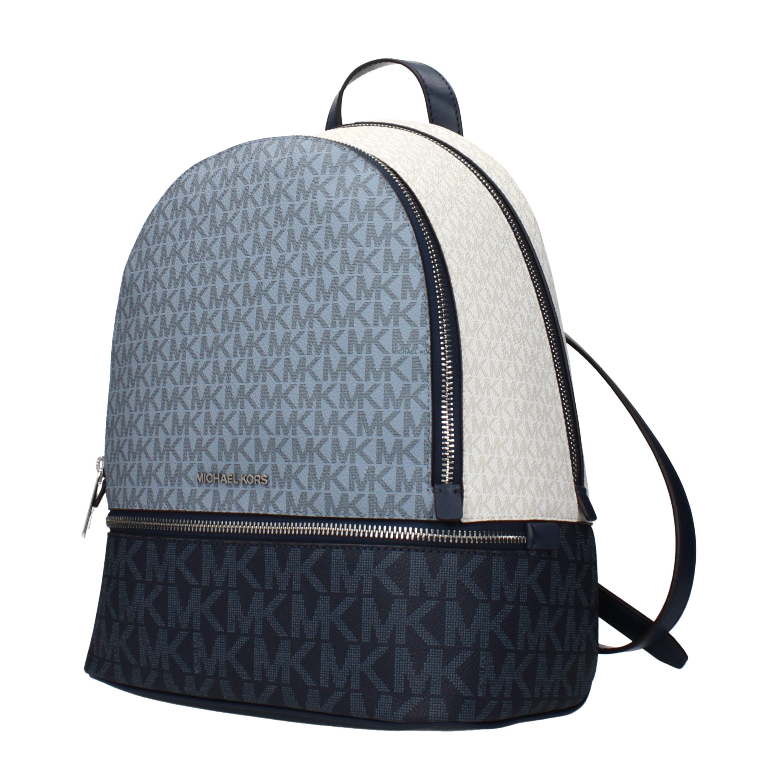 Michael Kors Blue Fabric Backpack - Image 2