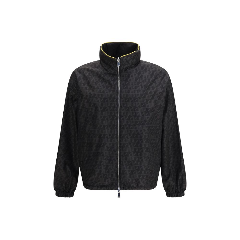 Fendi Black Polyamide Shell Jacket - Image 2