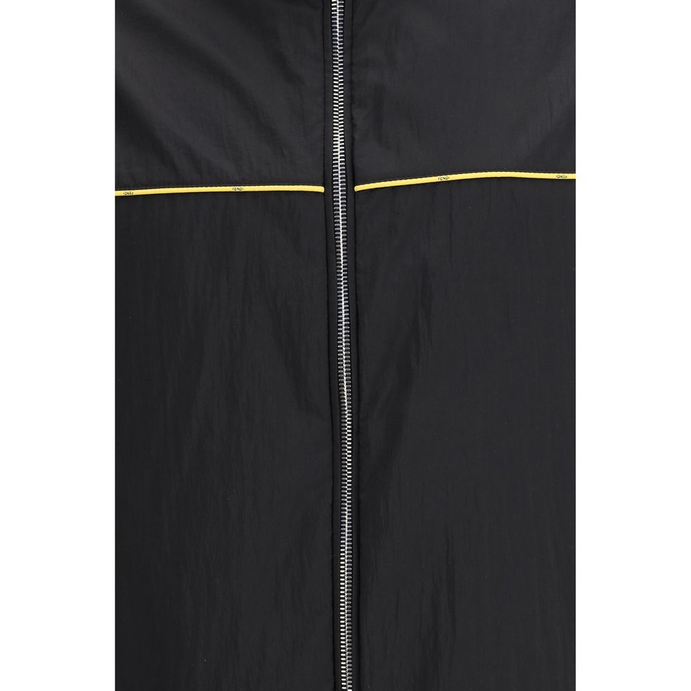 Fendi Black Polyamide Shell Jacket - Image 5