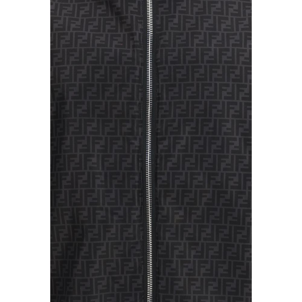 Fendi Black Polyamide Shell Jacket - Image 6