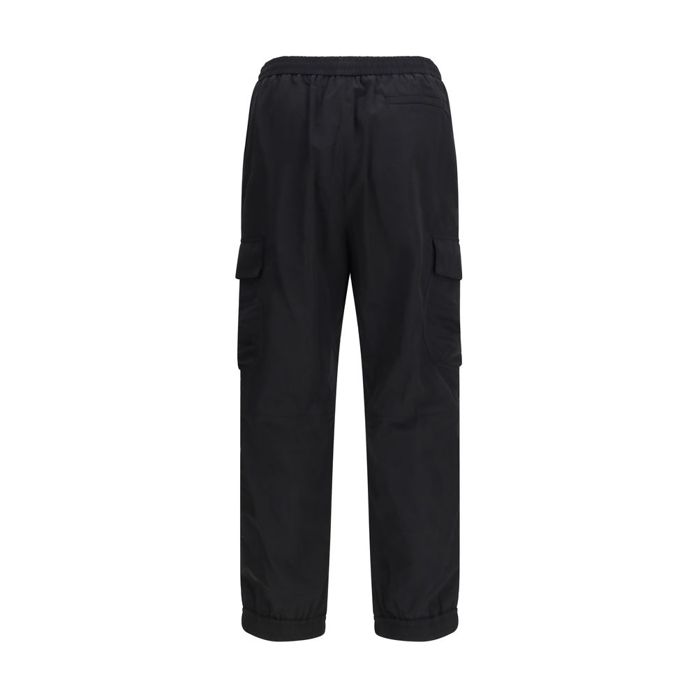 Fendi Black Polyamide Cargo Pants - Image 2