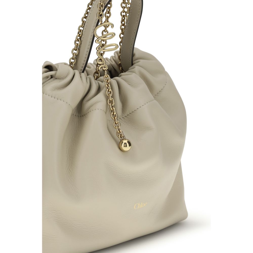ChloƩ Beige Lamb Ovis Aries Aries Shoulder Bag - Image 4