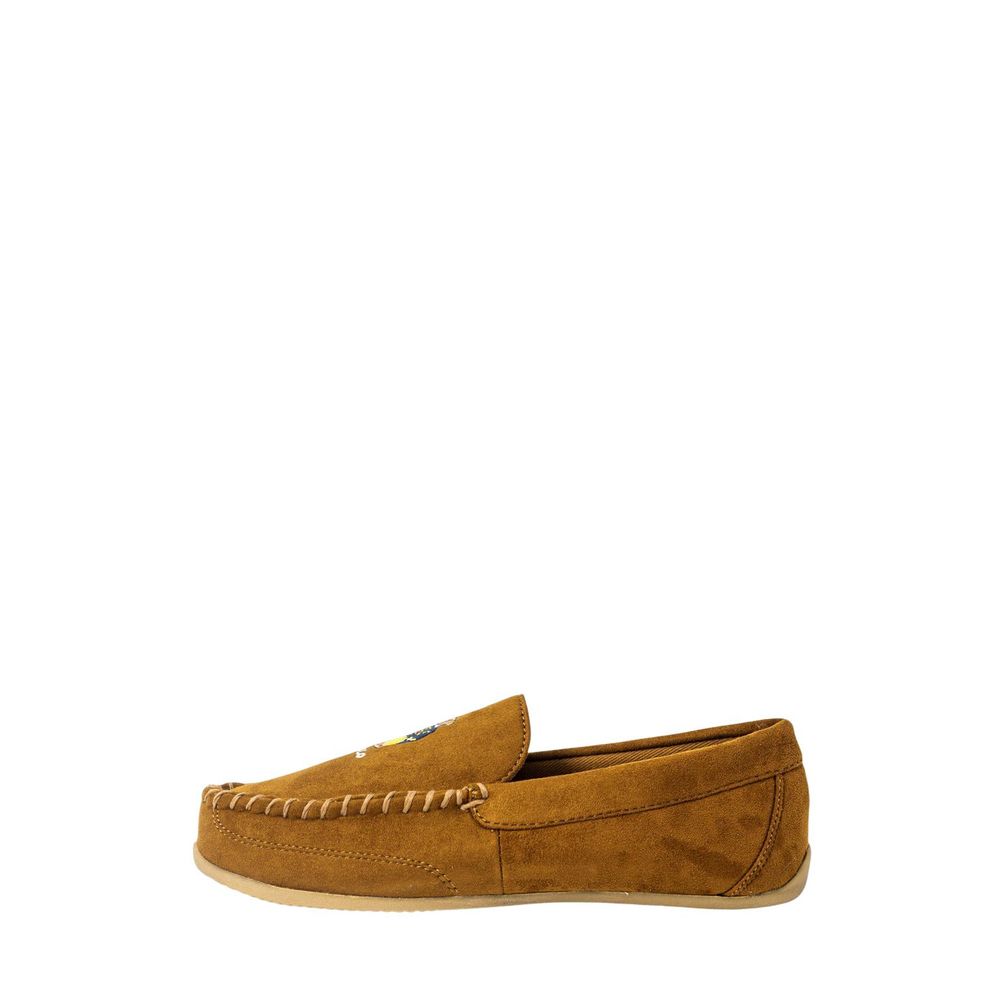 Ralph Lauren Beige Faux Fur Slippers - Image 2