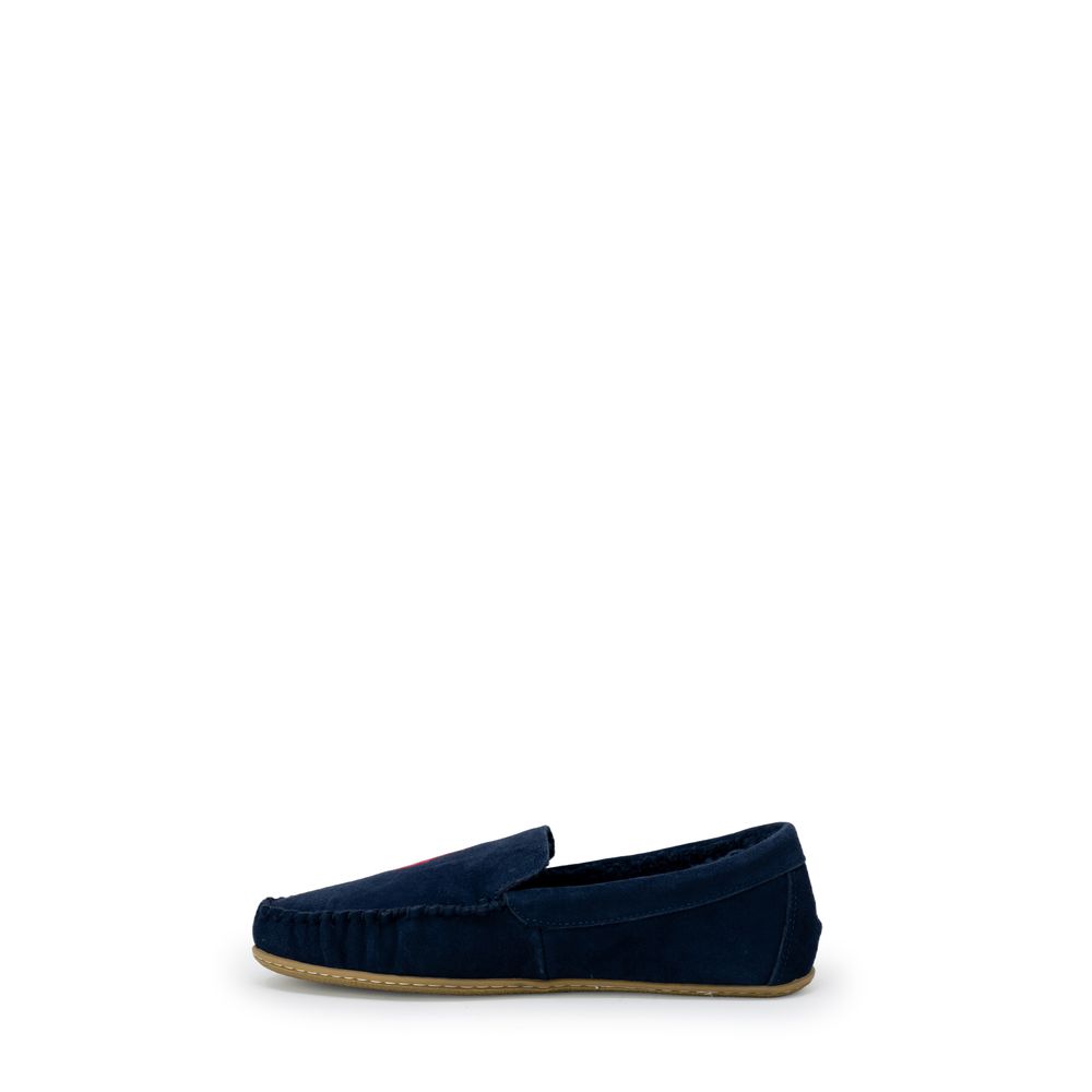 Ralph Lauren Blue Faux Fur Slippers - Image 2
