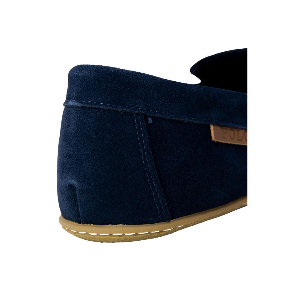 Ralph Lauren Blue Faux Fur Slippers - Image 5