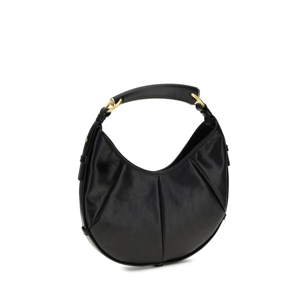 Saint Laurent Black Calf Leather Bos Taurus Shoulder Bag - Image 2