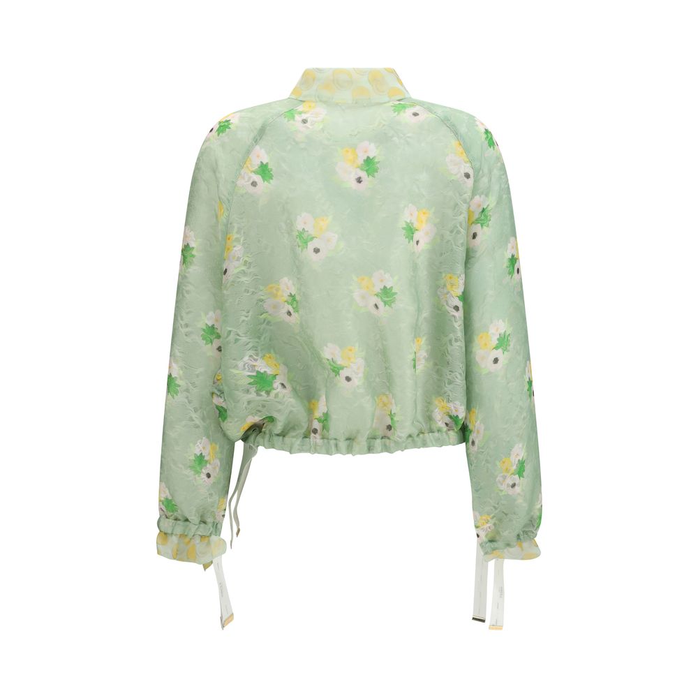Fendi Bicolor Silk Bomber - Image 2