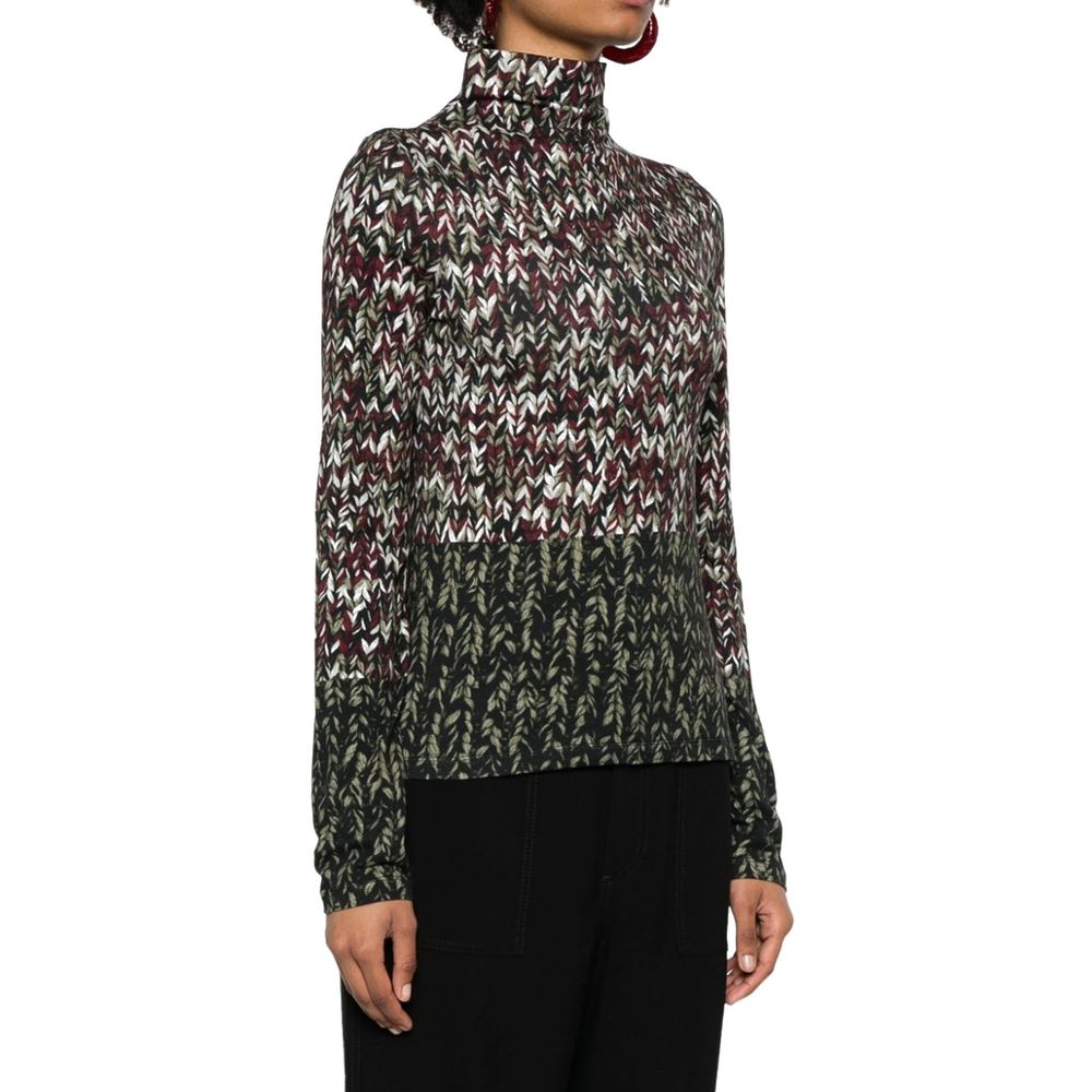 Loewe Bicolor Cotton T-Shirt - Image 2