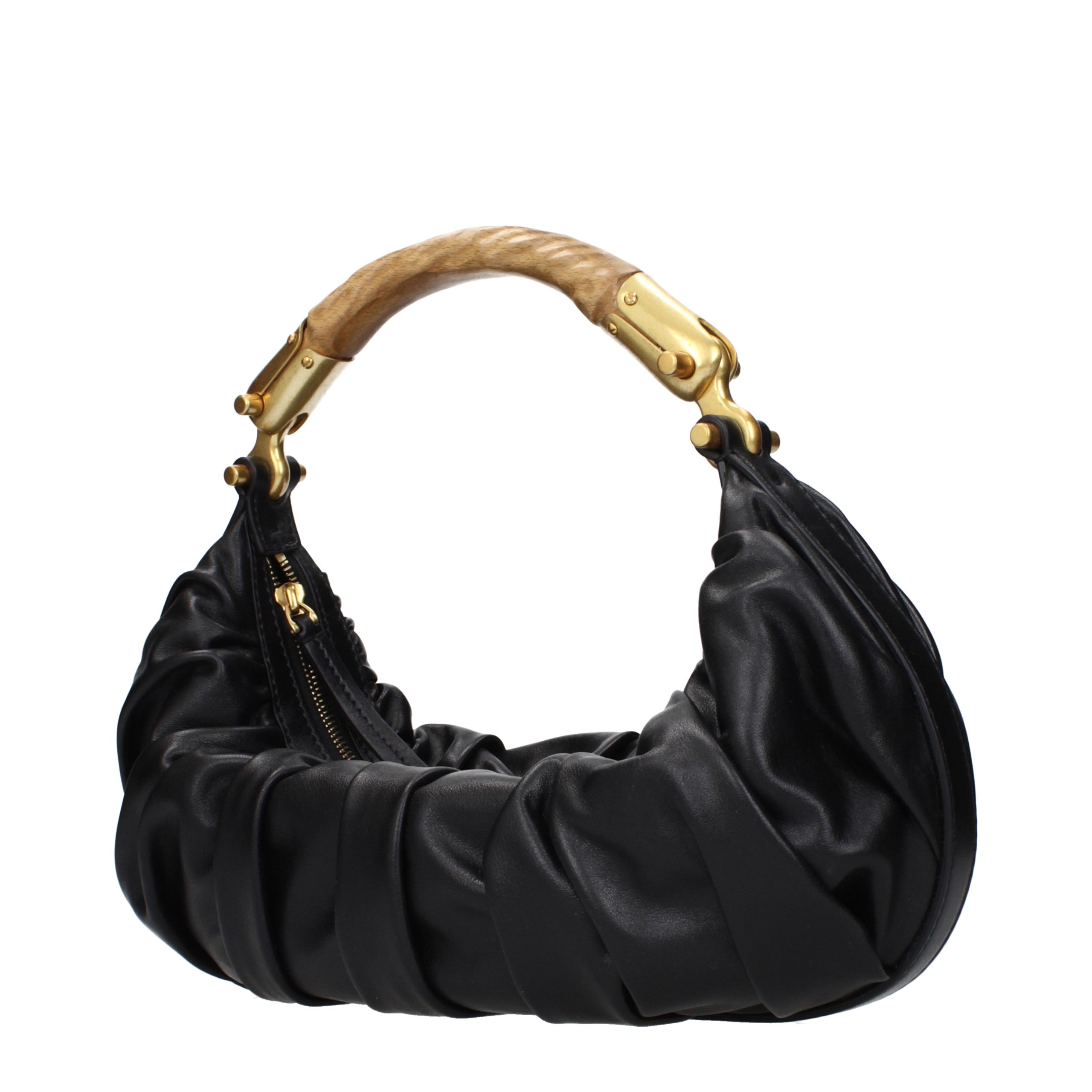 Balmain Black Leather Handbag - Image 2