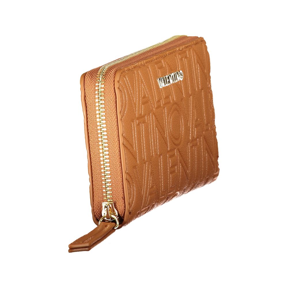 Valentino Brown Polyurethane Women's Wallet - Image 3