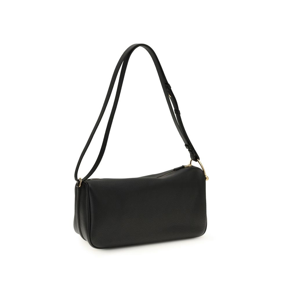 Gucci Black Calf Leather Bos Taurus Shoulder Bag - Image 3