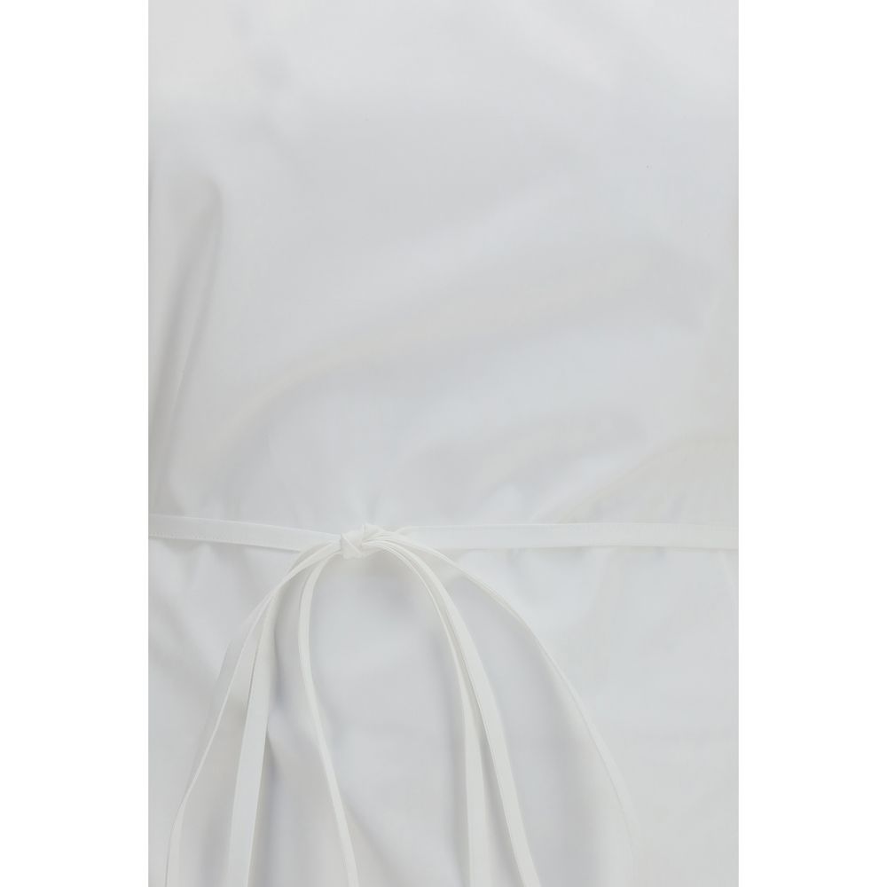 Calvin Klein White Cotton Shortsleeve Shirt - Image 3