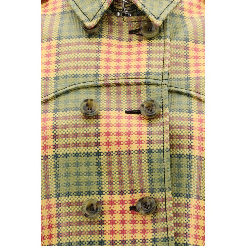 Burberry Multicolor Polyester Trench Coat - Image 3