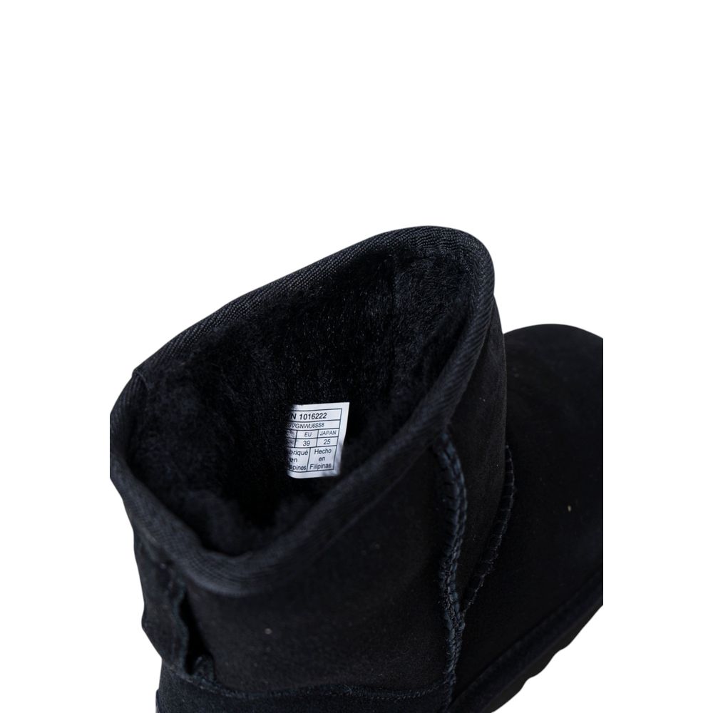 UGG Black Suede Leather Ankle Boots - Image 2