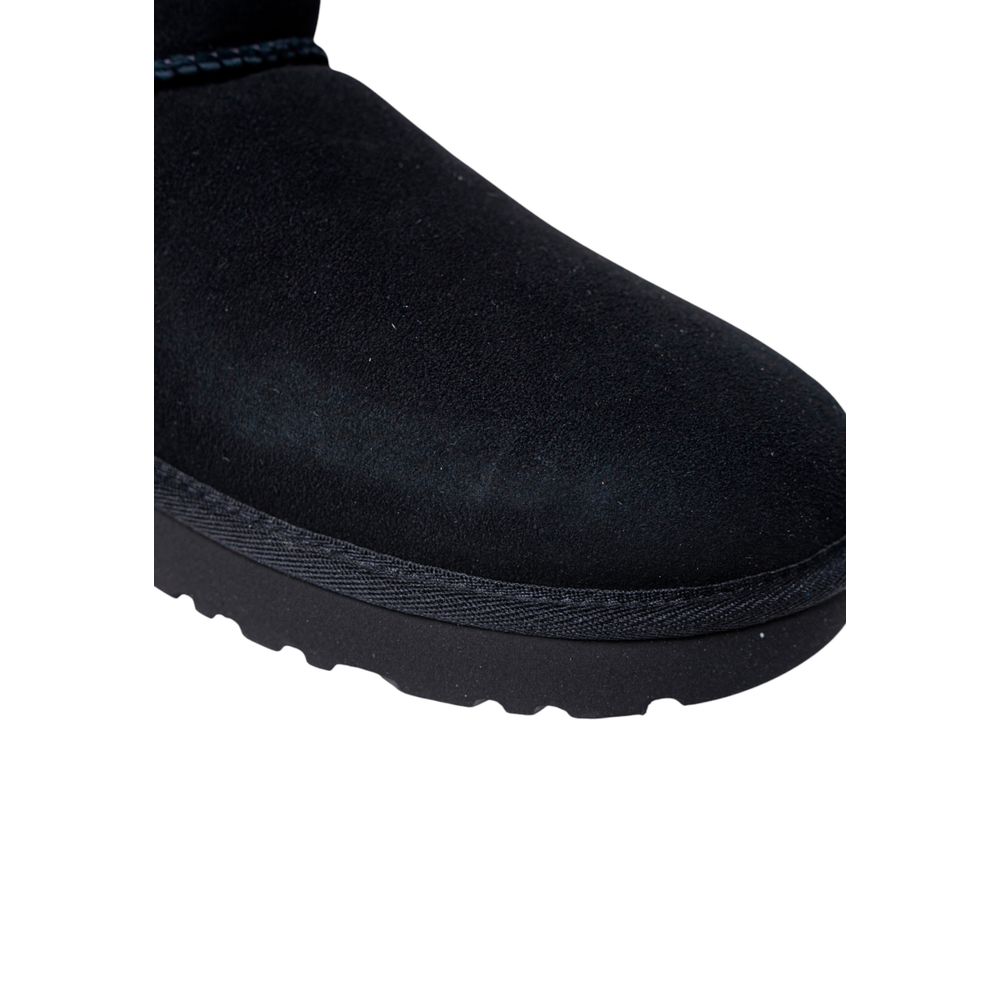 UGG Black Suede Leather Ankle Boots - Image 3