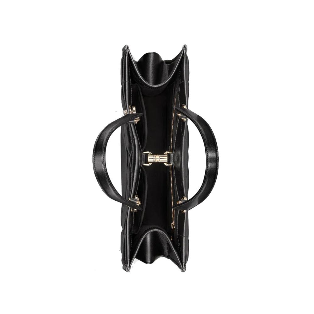 Dior Black Leather Tote Bag - Image 3