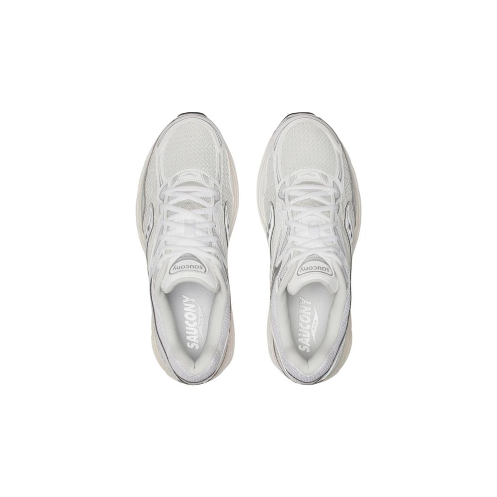 Saucony Silver Synthetic Athletic Sneakers - Image 2