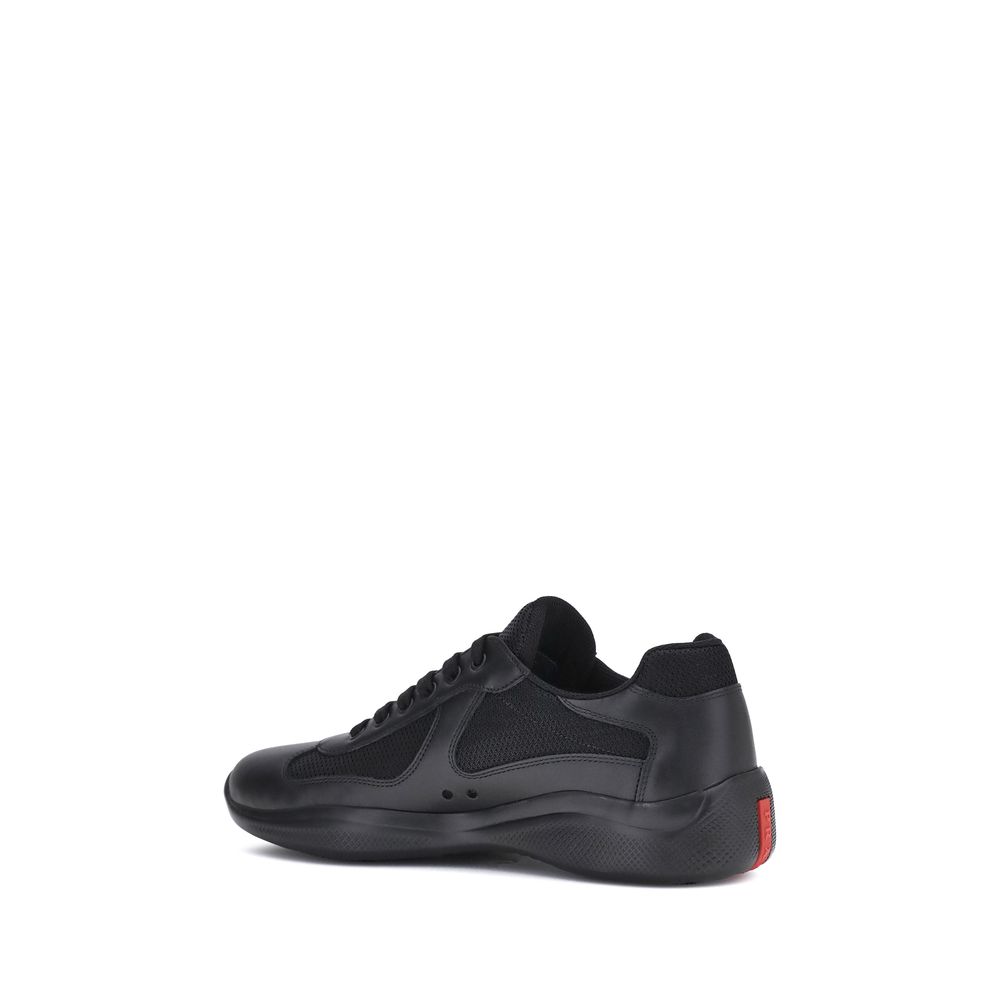 Prada Black Polyamide Sneakers - Image 3