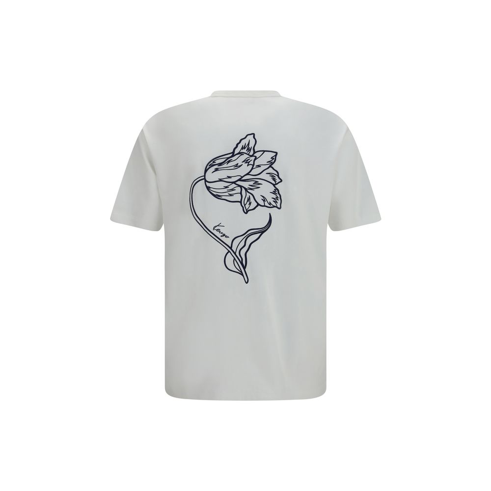 Kenzo White Cotton T-Shirt - Image 2