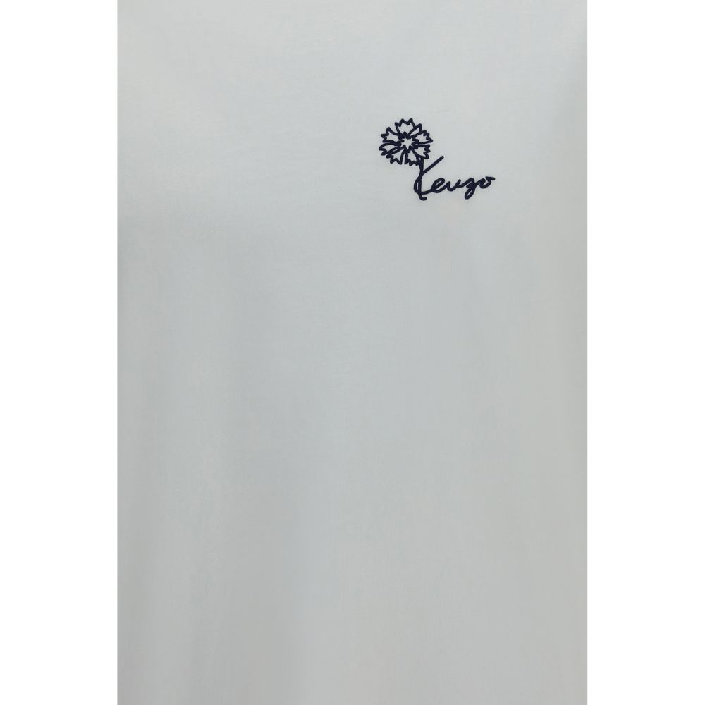 Kenzo White Cotton T-Shirt - Image 3