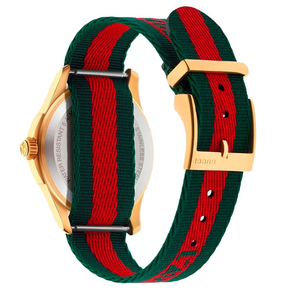 Gucci Multicolor Nylon Bracelet Watch - Image 2