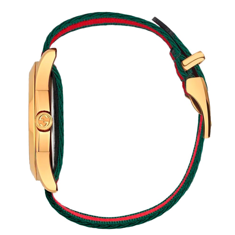Gucci Multicolor Nylon Bracelet Watch - Image 3