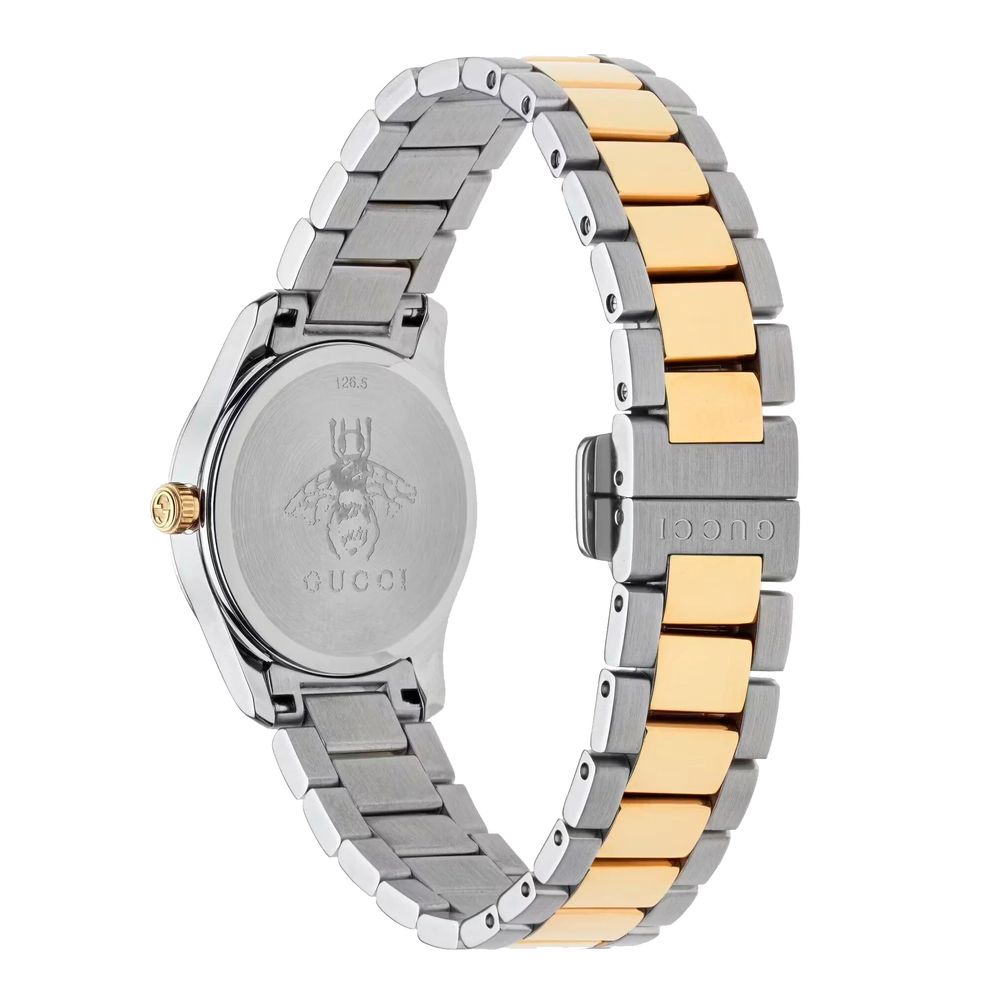 Gucci Gold Stainless Steel Dress Watch - Image 2