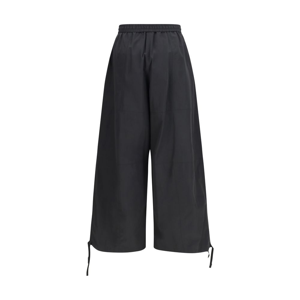 Kenzo Black Polyester Casual Pants - Image 2