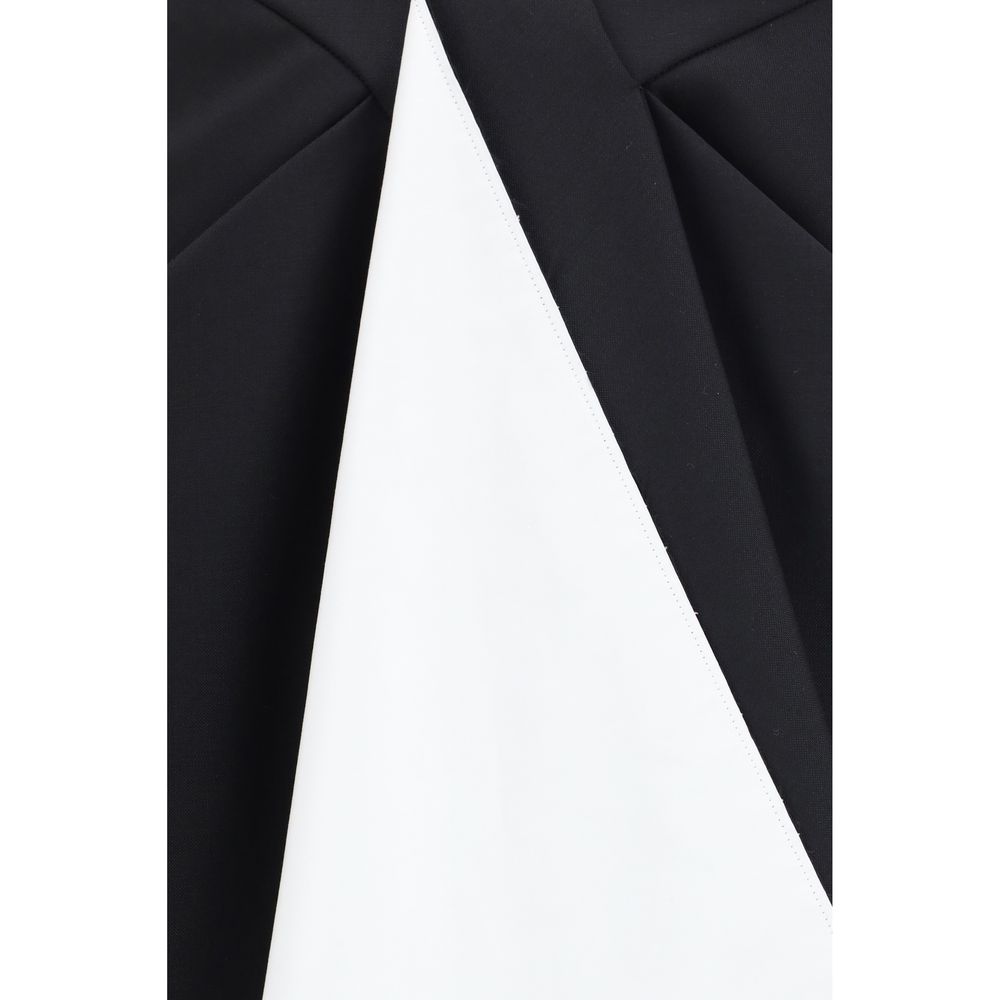 Givenchy Black Wool Oves Aries Midi Skirt - Image 3