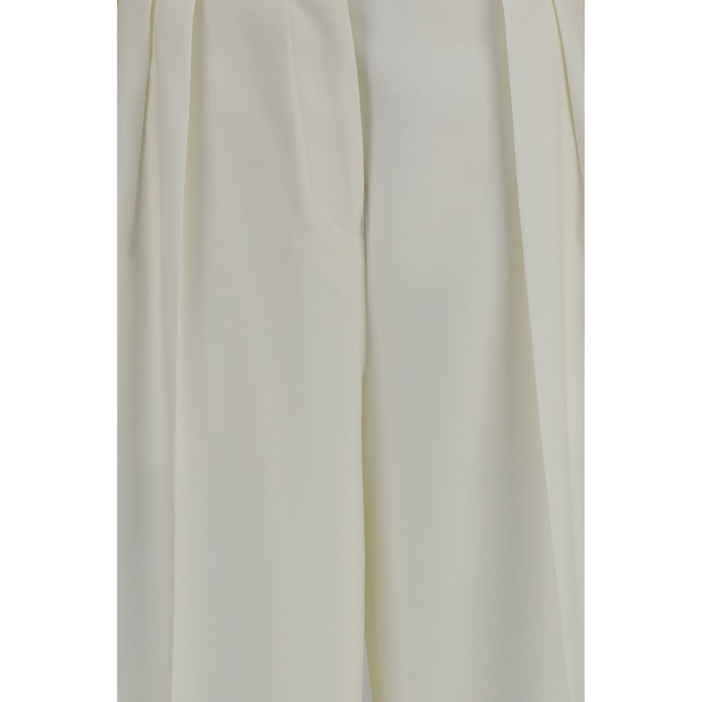 Calvin Klein White Wool Oves Aries Casual Pants - Image 3
