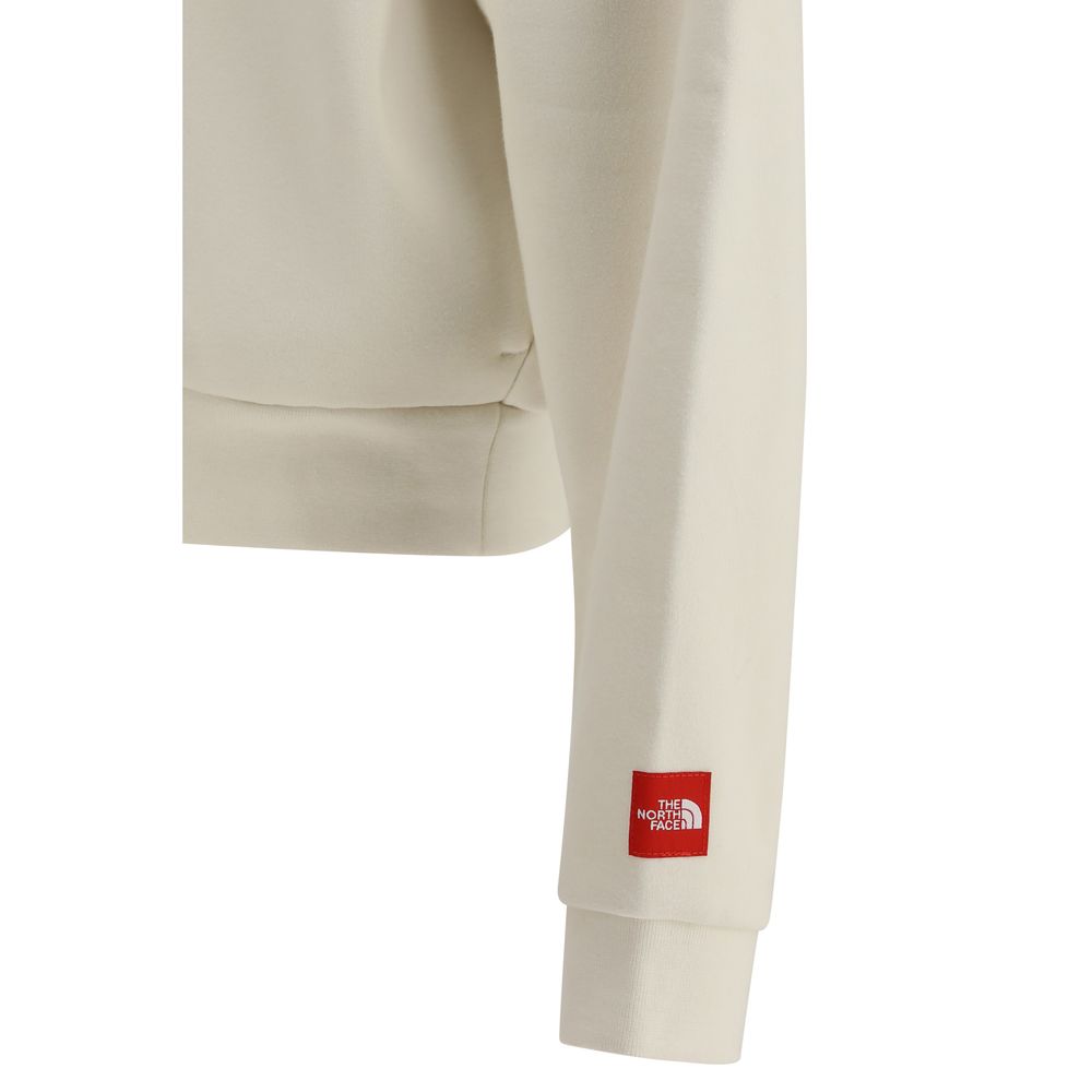 The North Face White Cotton Sweatshirt - Image 3