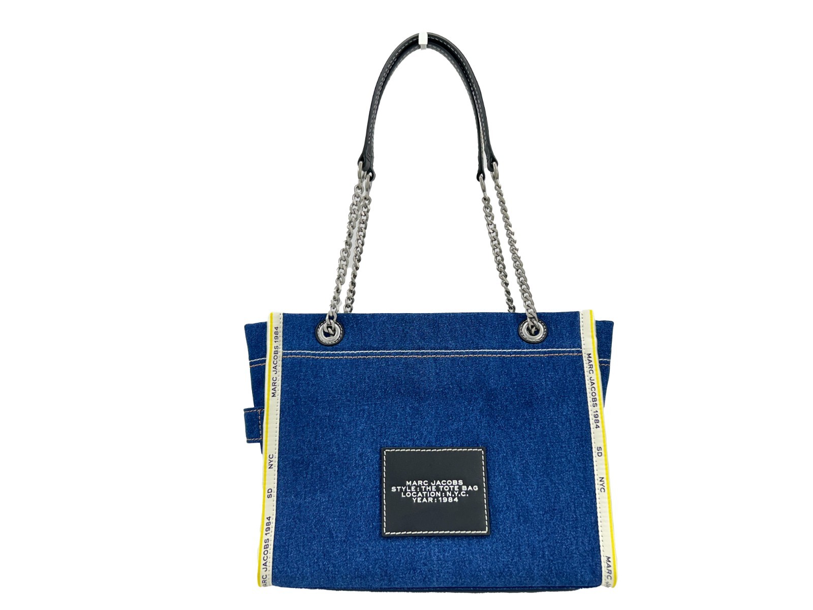 Marc Jacobs Denim Chain Medium The Tote Bag - Image 3