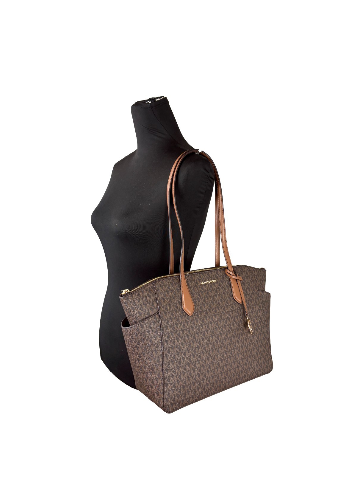 Michael Kors Marilyn Medium Signature Tote Bag Purse - Image 4