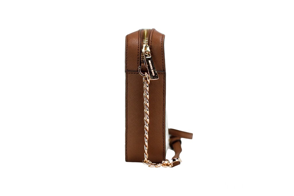 Michael Kors East West Crossbody Bag (Vanilla Signature) - Image 4