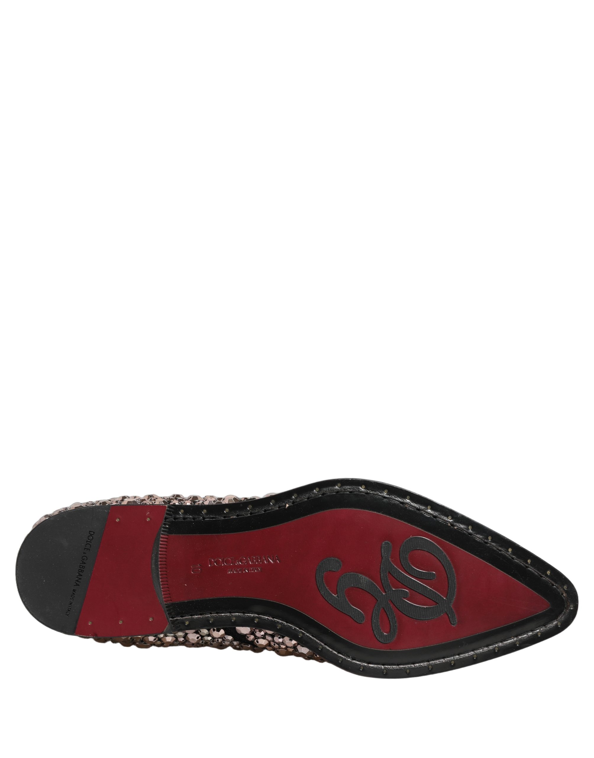 Dolce & Gabbana Silver Embellished Chelsea Ankle Boots Shoes - Image 8